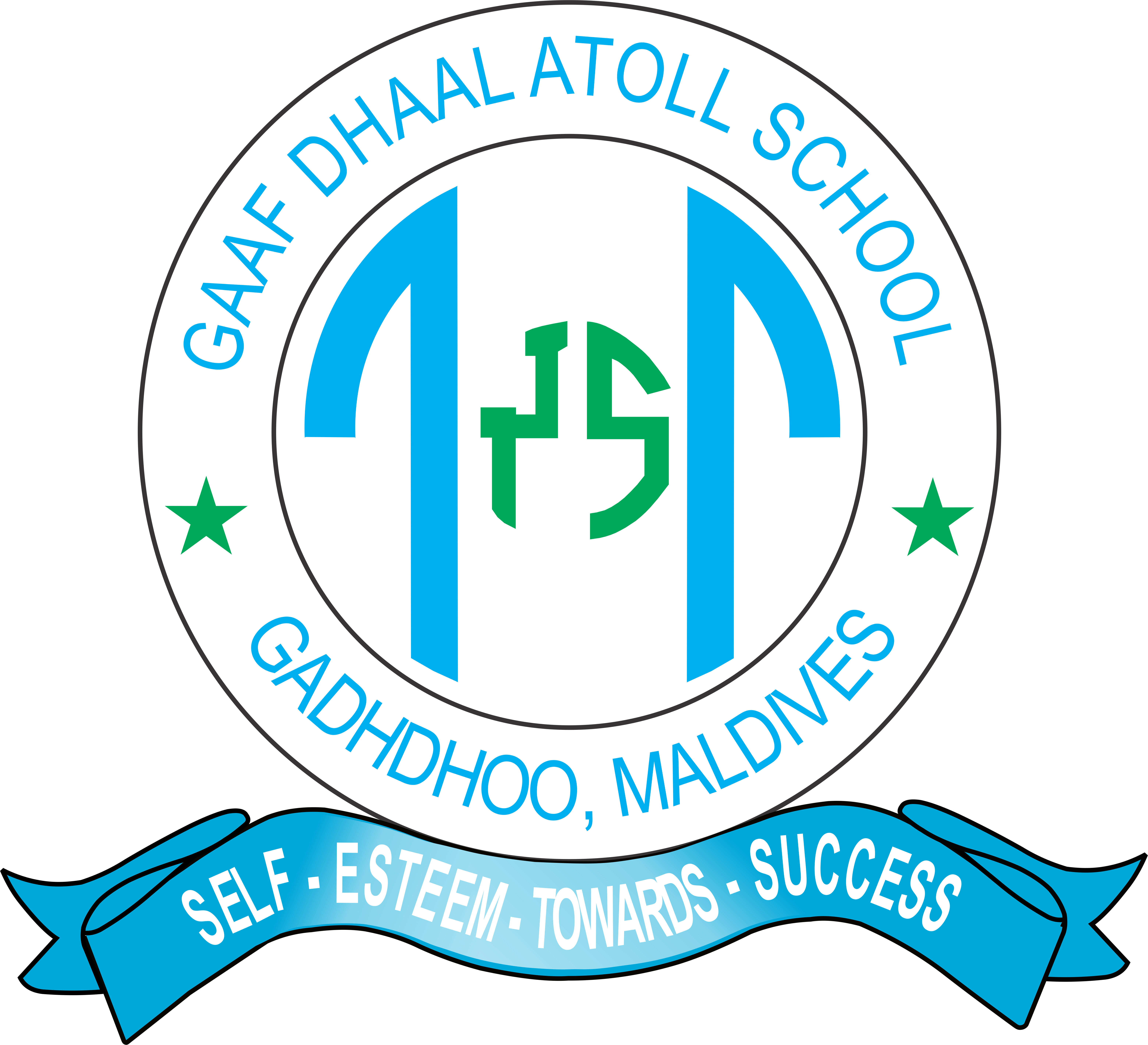 GDh. Atoll School logo